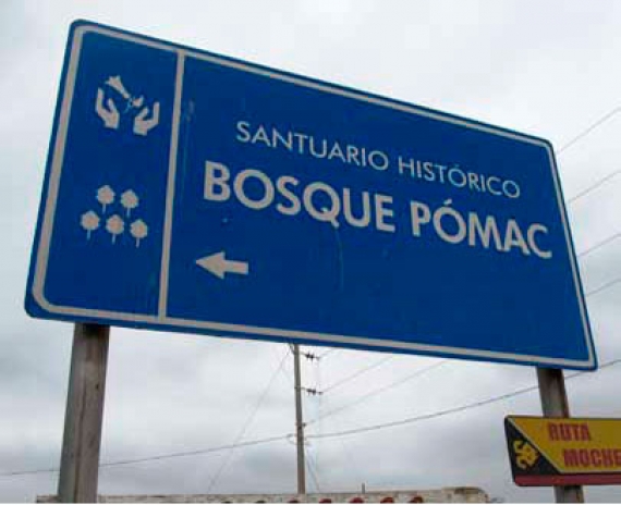 SEÑALIZACIÓN TURÍSTICA DEL DESTINO RUTA MOCHE.